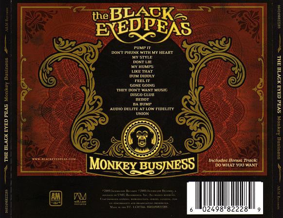 CD The Black Eyed Peas – Monkey Business - USADO